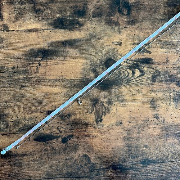 David Yurman Pavé Initial V Charm Necklace in Sterling Silver w/ White Diamonds - Picture 14 of 14